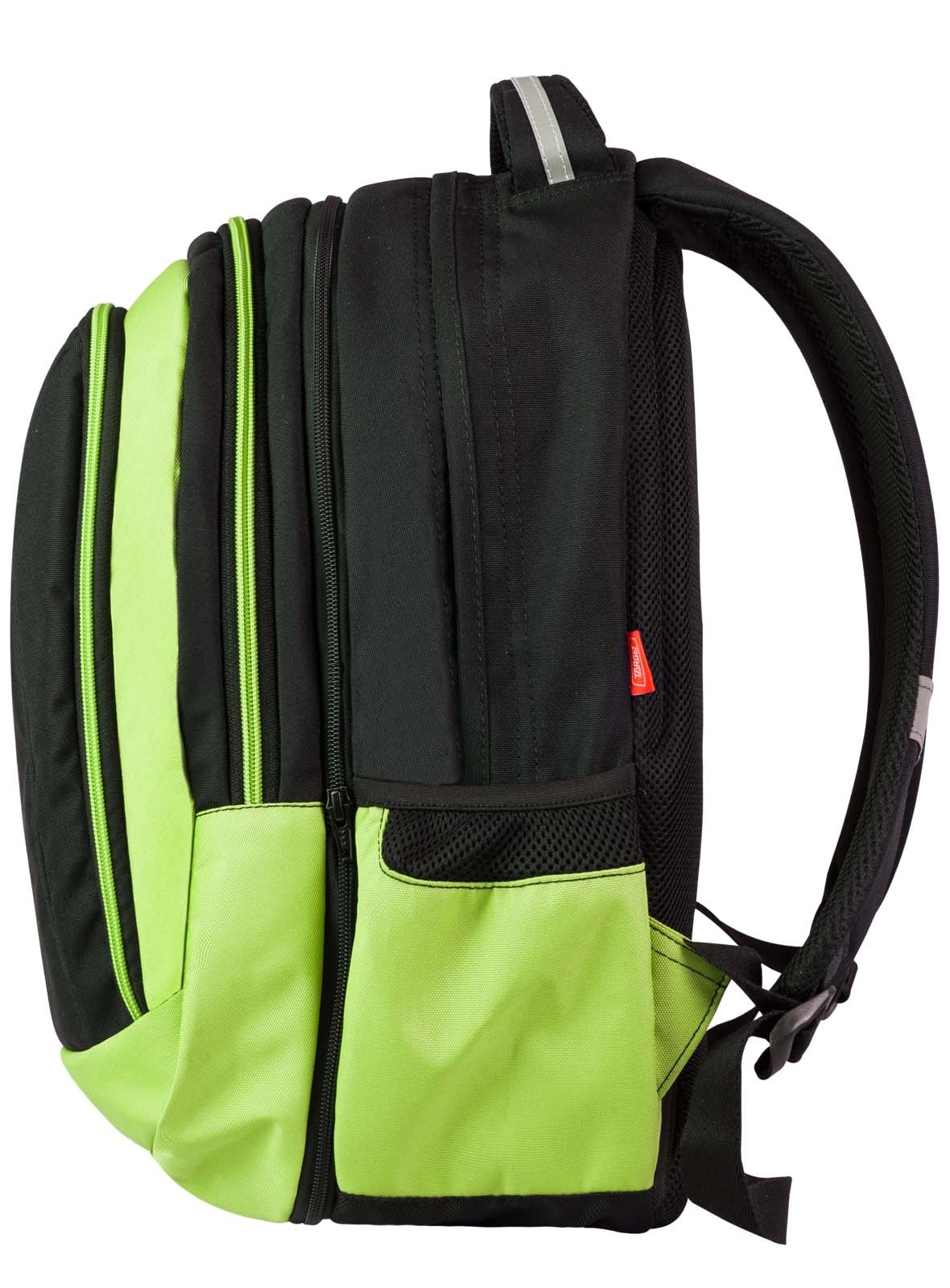 Target училишни и урбани ранци 2 во 1 Fluo Black Lime