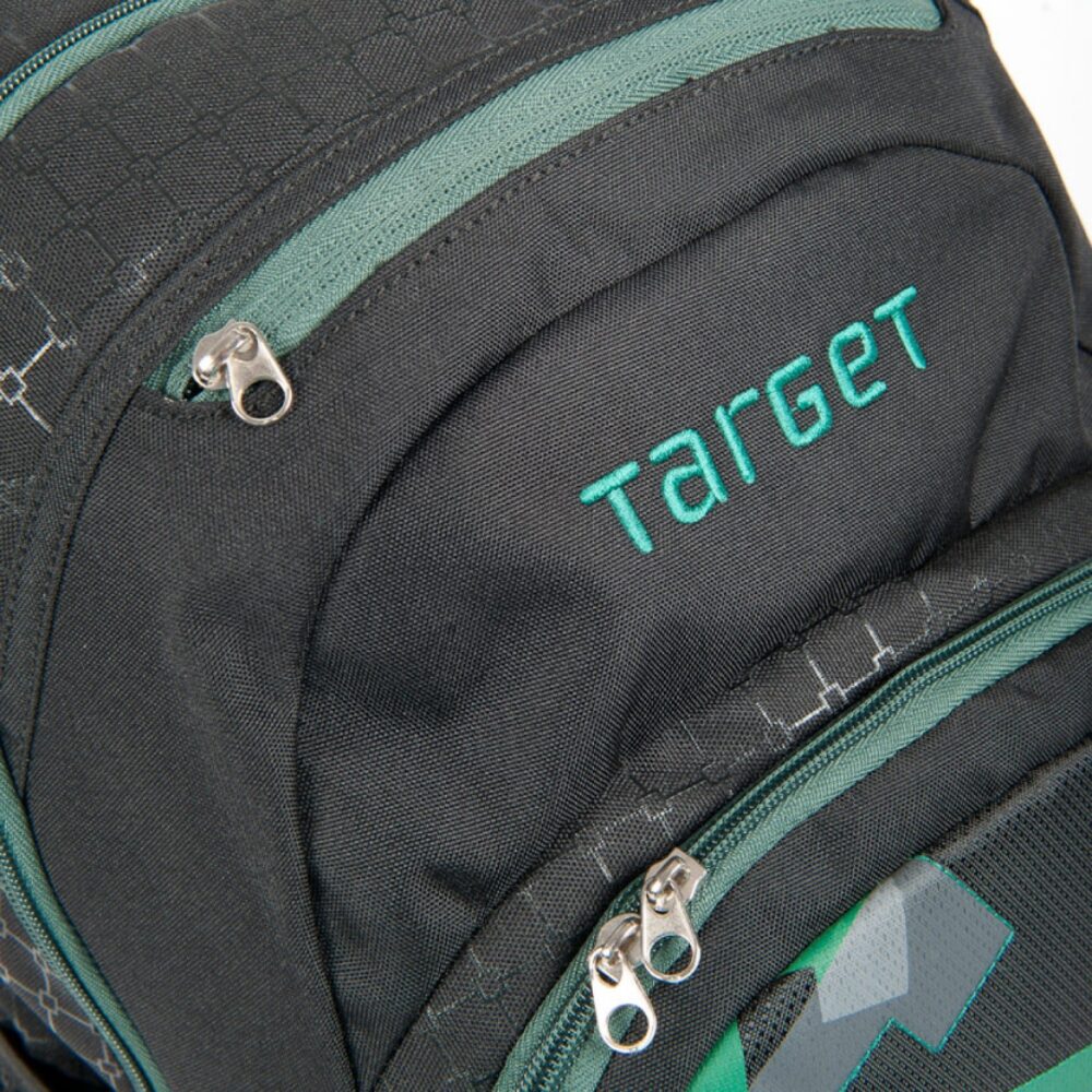 Ранец Таргет Big T BlackGreen - Ranec Target Big T BlackGreen 11-6182