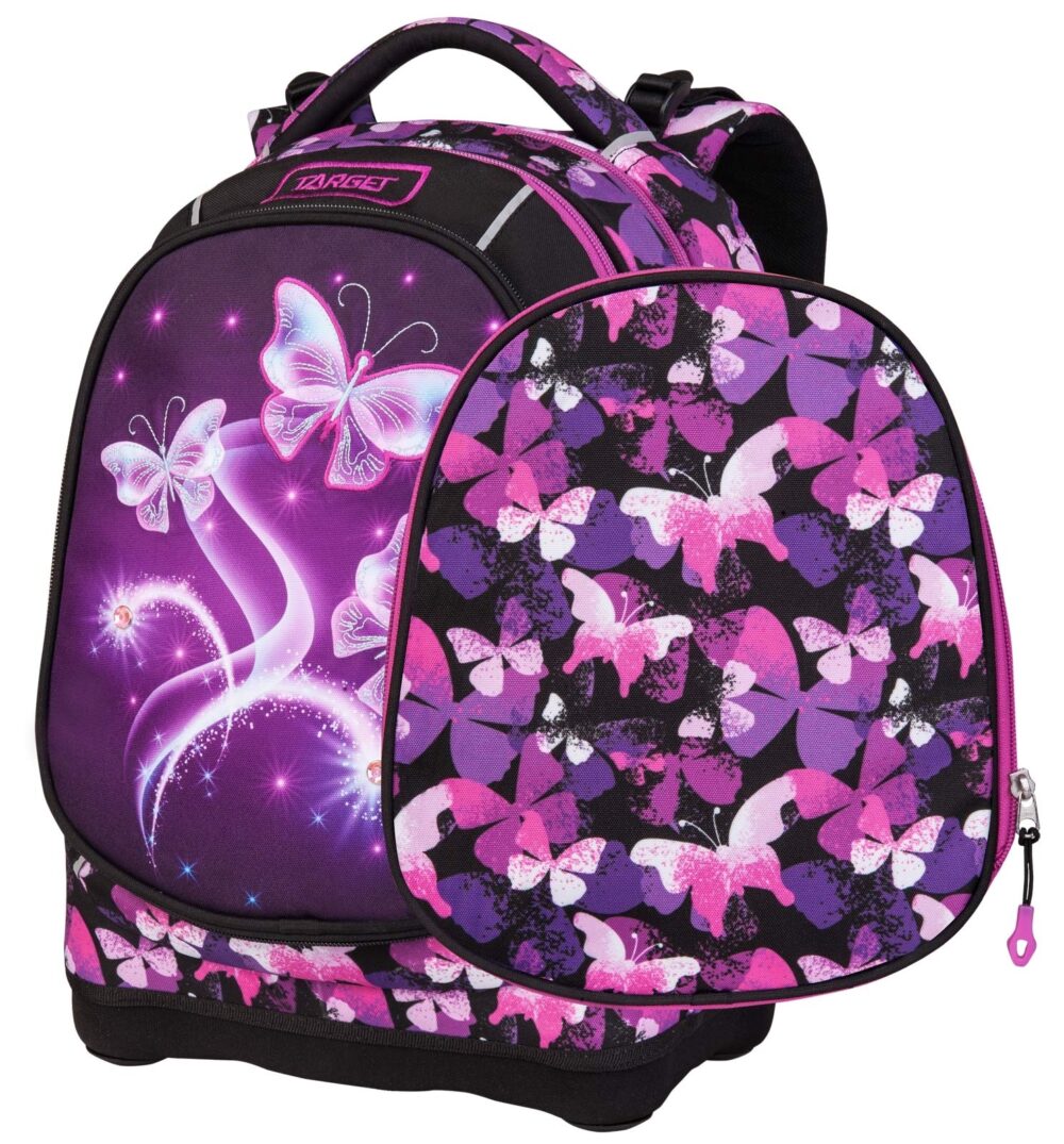 Ранец Таргет Superlight Petit 2 Face Violet Butterfly - Ranec Target Superlight Petit 2 Face Violet Butterfly 26826