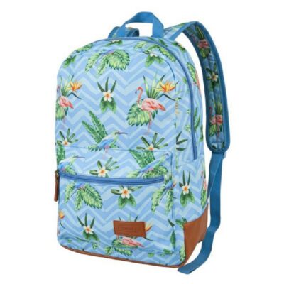 Ранец Таргет Free Time Floral Blue Flamingo - Ranec Target Free Time Floral Blue Flamingo 21961