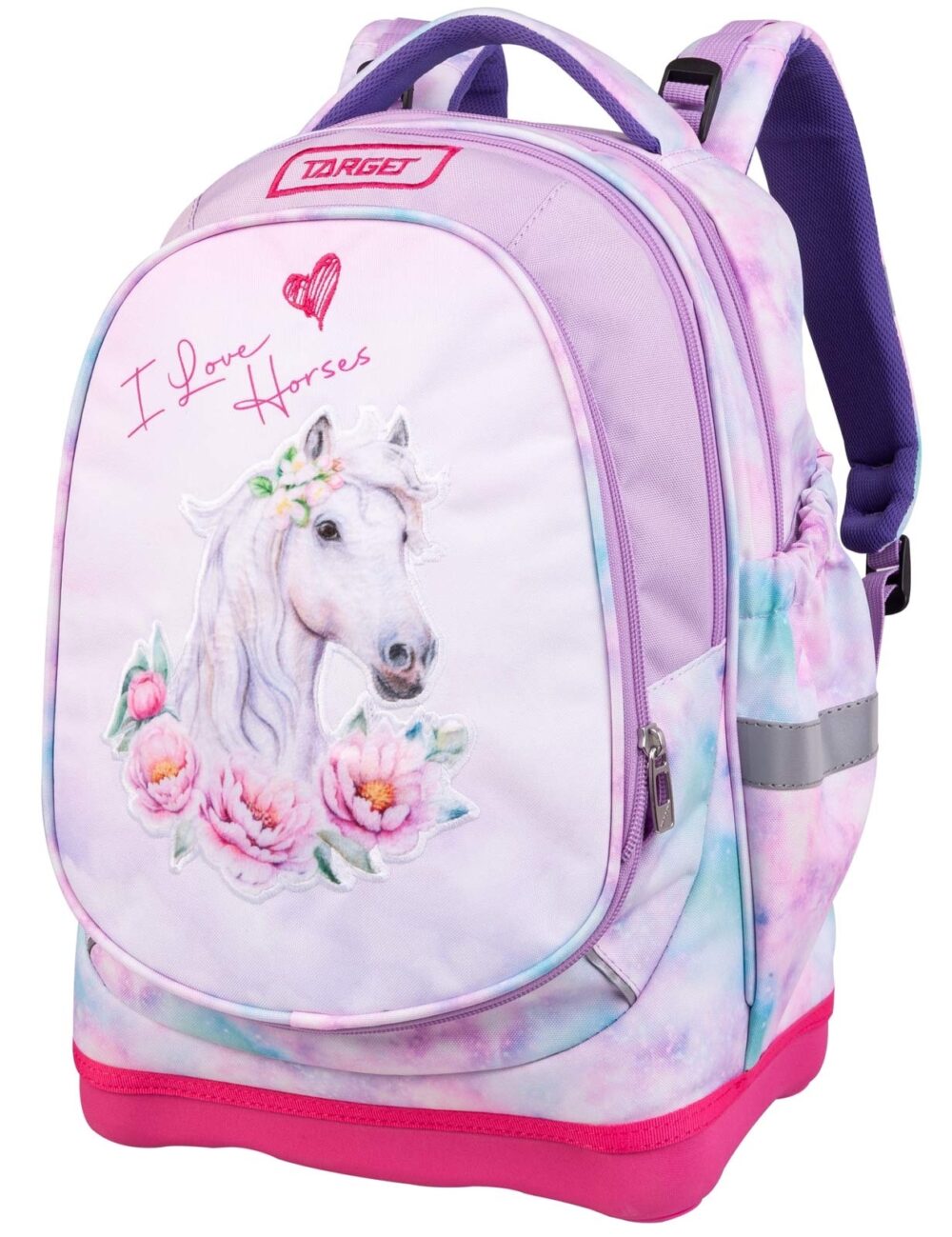 Ранец Таргет Superlight Petit 2 Face Floral Horse - Ranec Target Superlight Petit 2 Face Floral Horse 27145