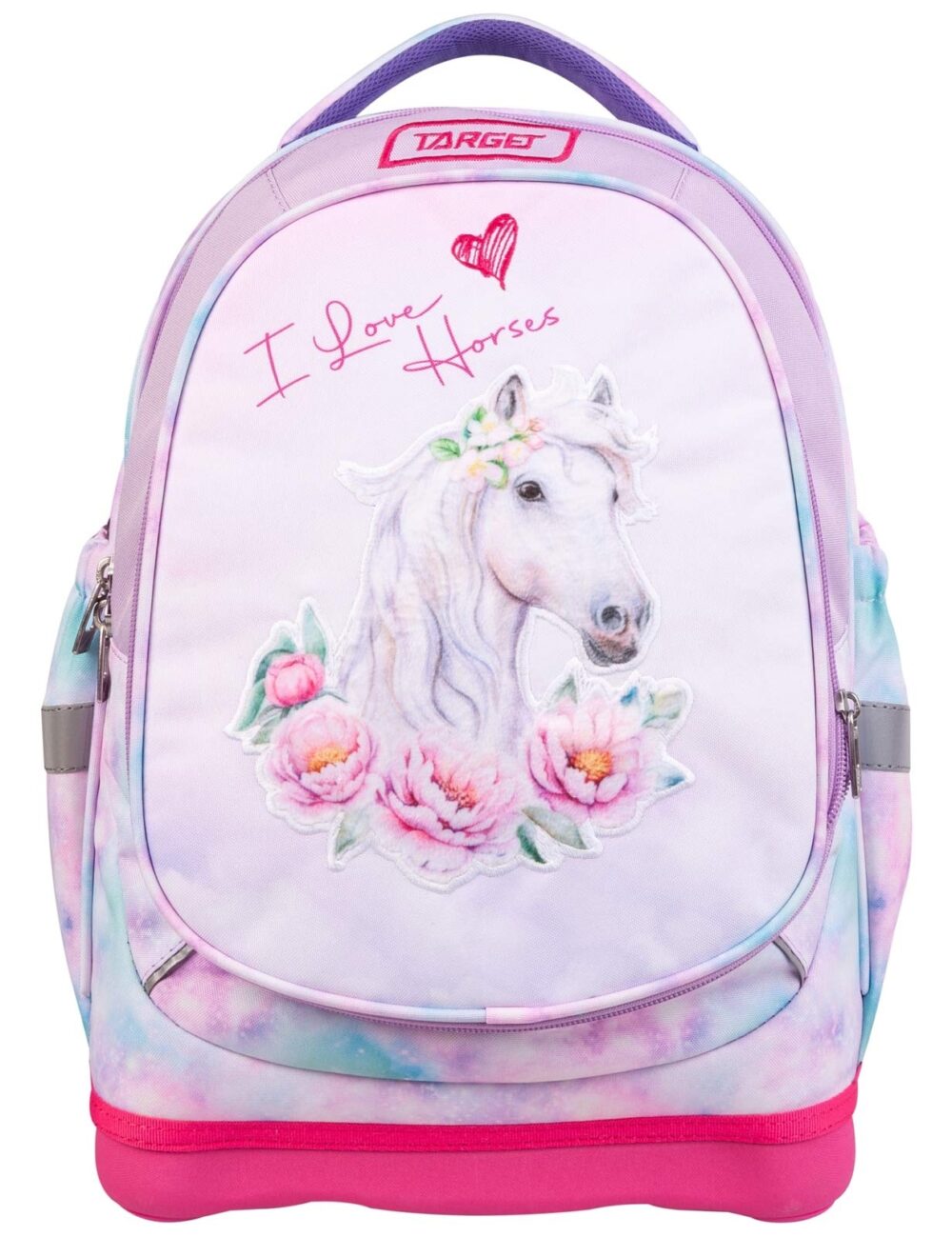 Ранец Таргет Superlight Petit 2 Face Floral Horse - Ranec Target Superlight Petit 2 Face Floral Horse 27145